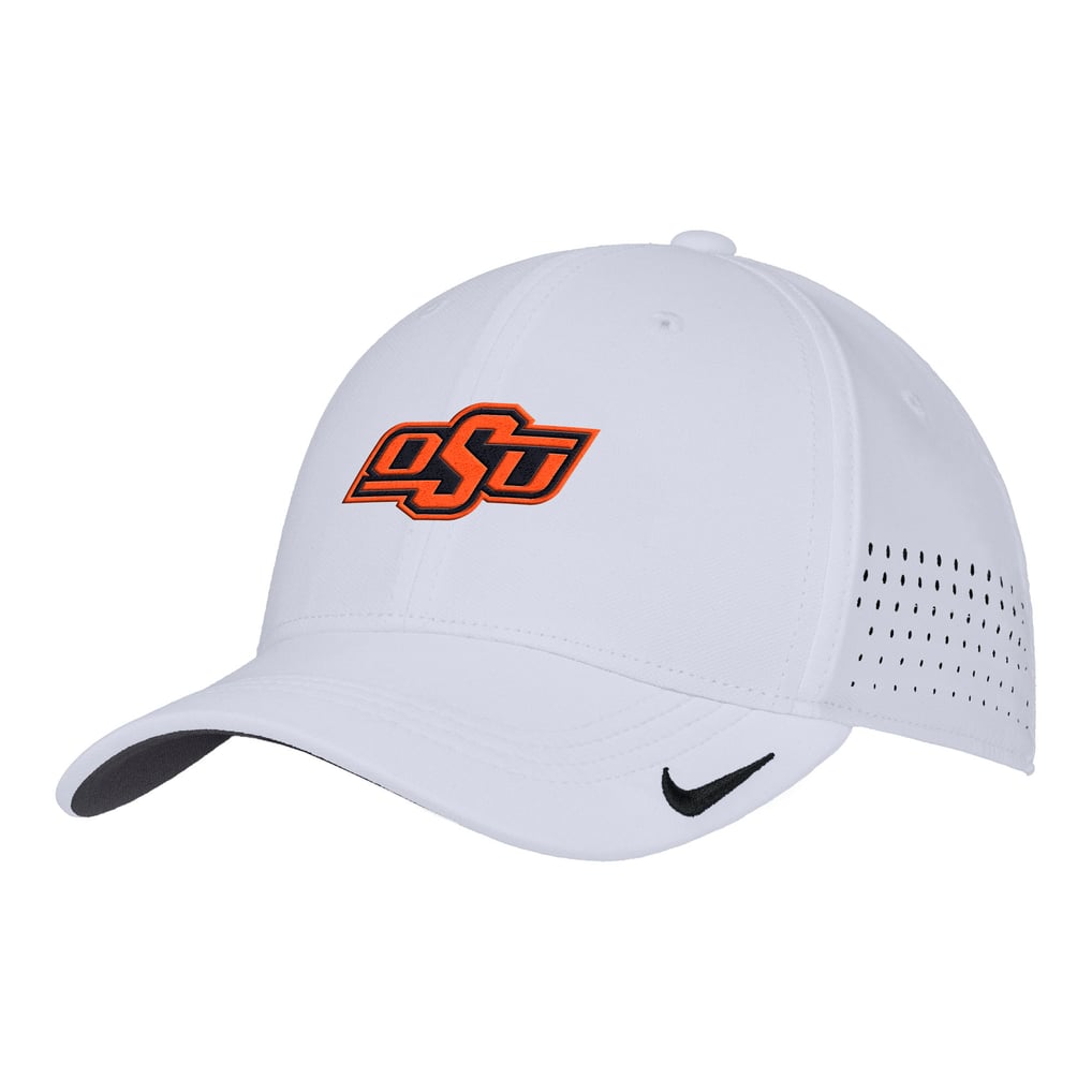 Oklahoma State Cowboys Nike 2025 On-Field Performance Flex Hat - White
